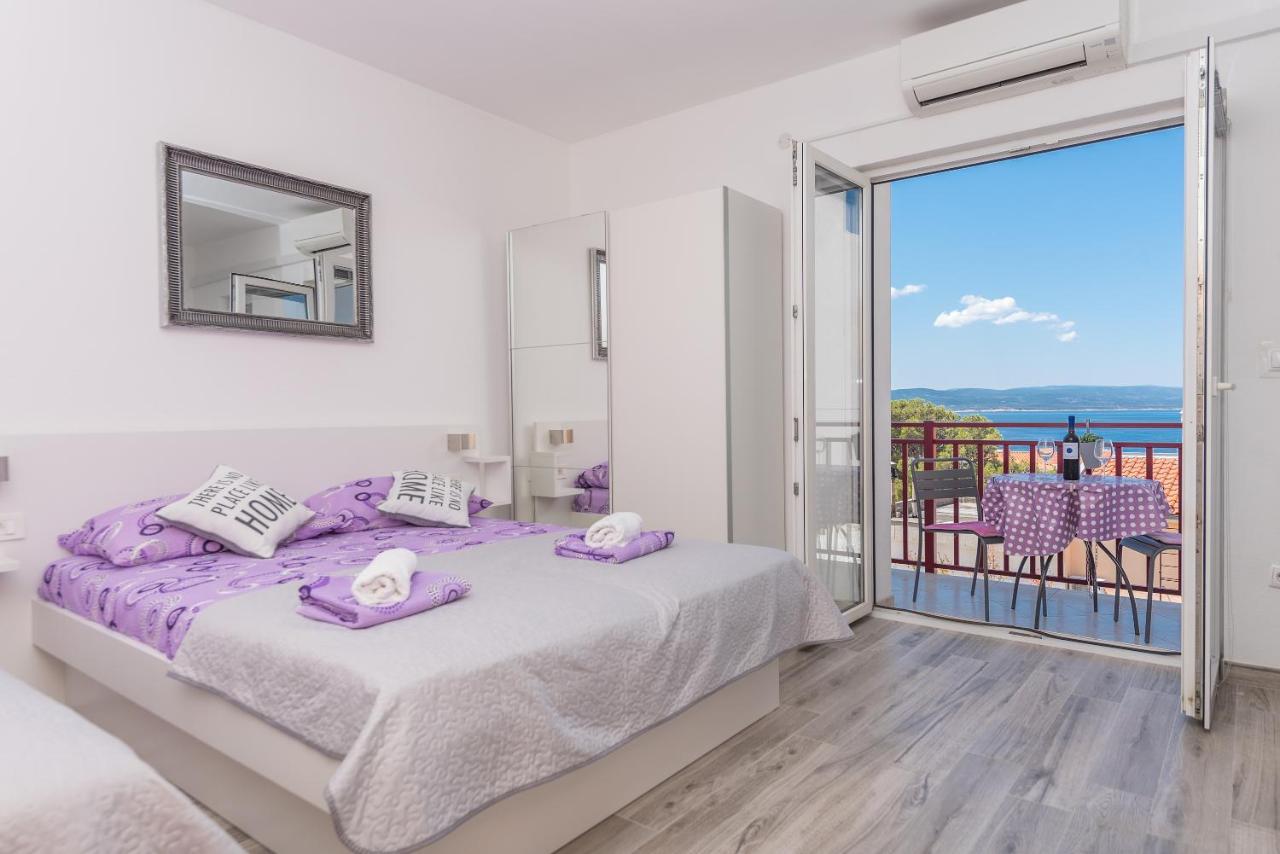 Apartmani Franko Baška Voda Buitenkant foto