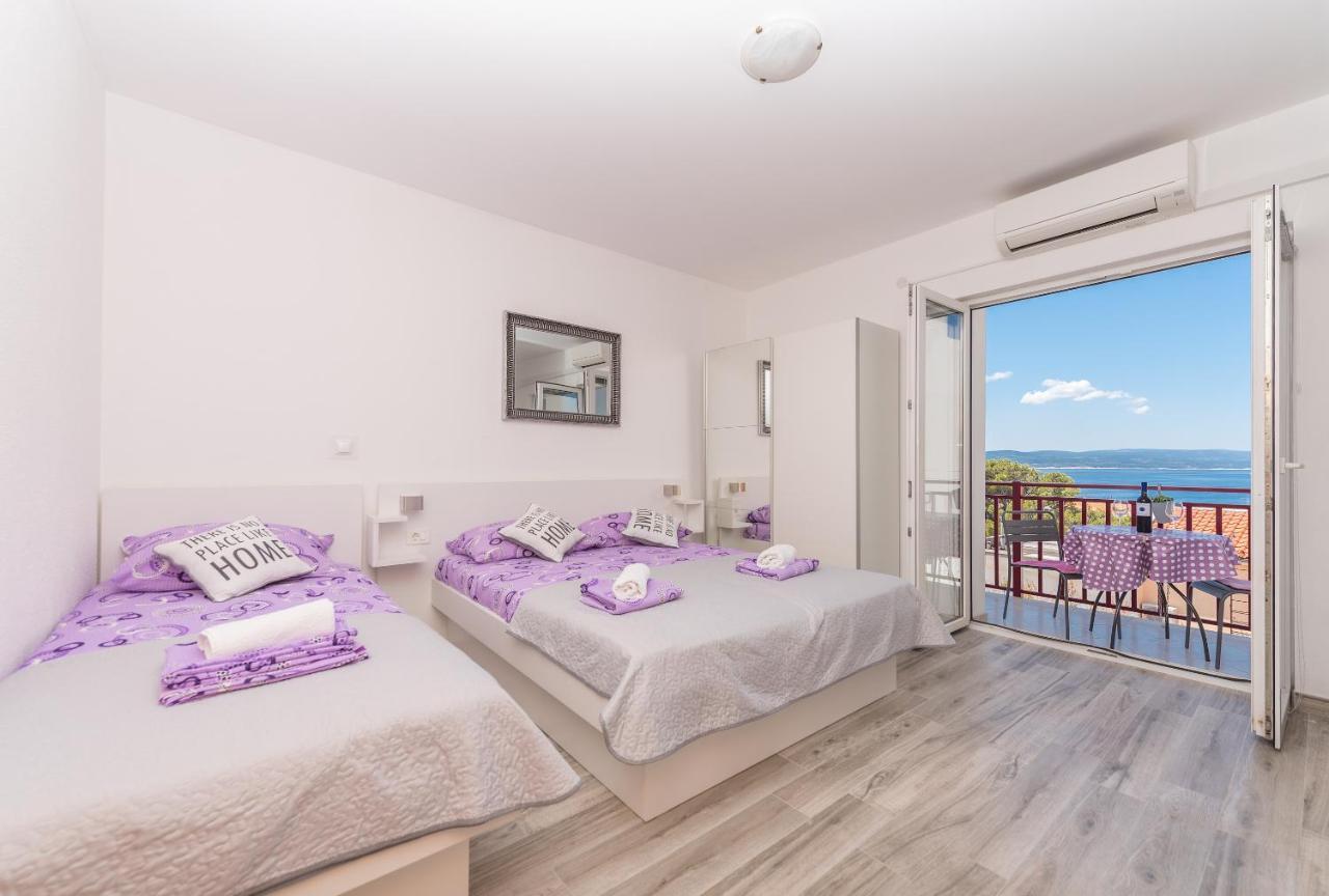 Apartmani Franko Baška Voda Buitenkant foto
